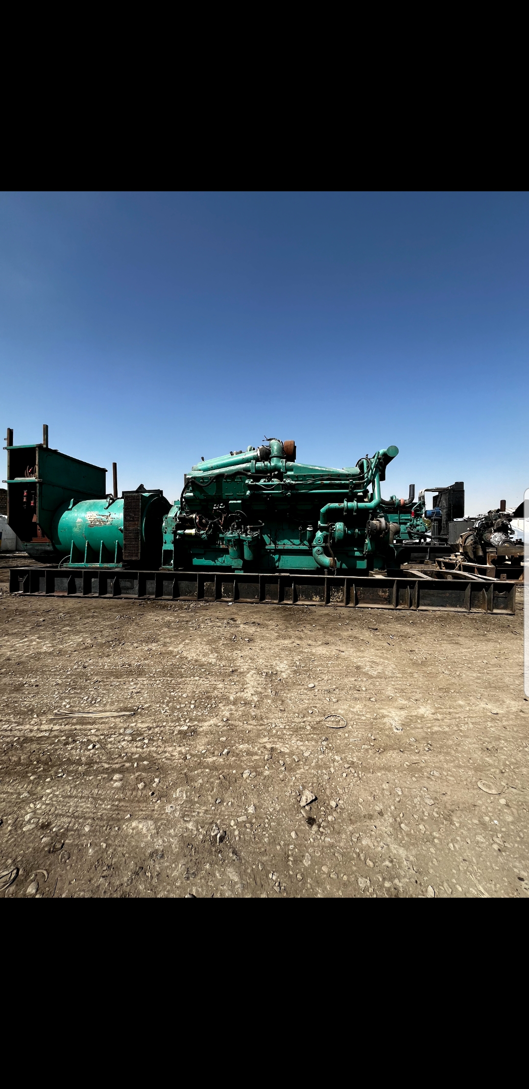 دیزل ژنراتورKTA50  cummins 1450 kva  سیلندر۱۶